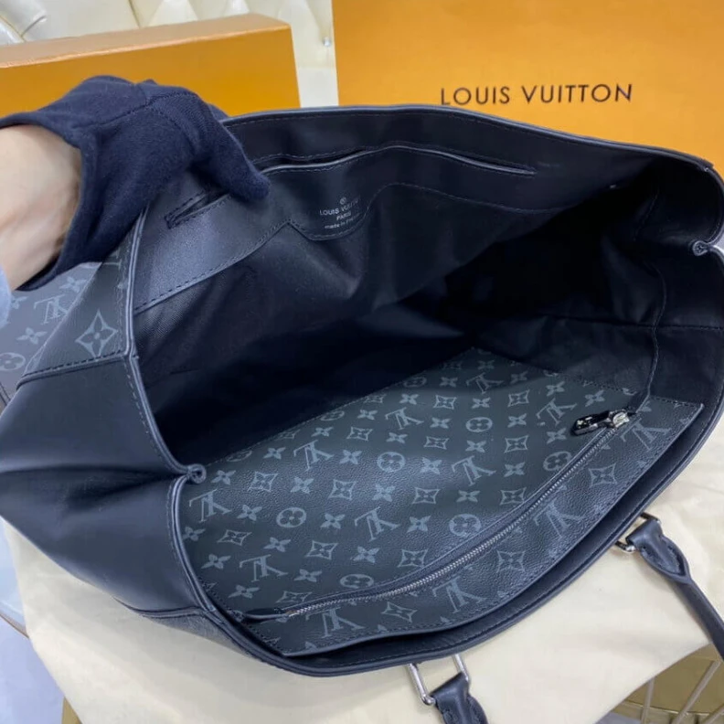 Replica bags Silvercol Louis Vuitton Monogram Eclipse Grand Sac
