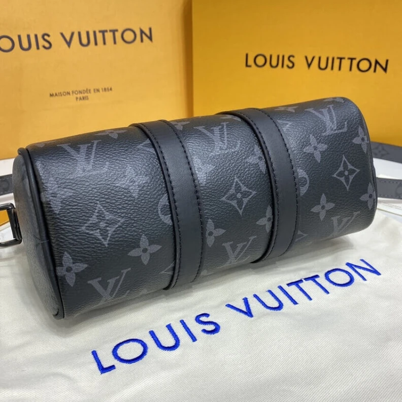 Replica bags Louis Vuitton Monogram Eclipse Keepall XS