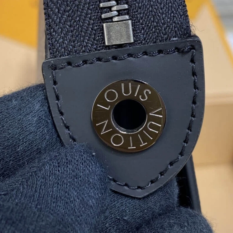 Lv belts replica Microfibe Louis Vuitton Monogram Eclipse Pochette Voyage MM