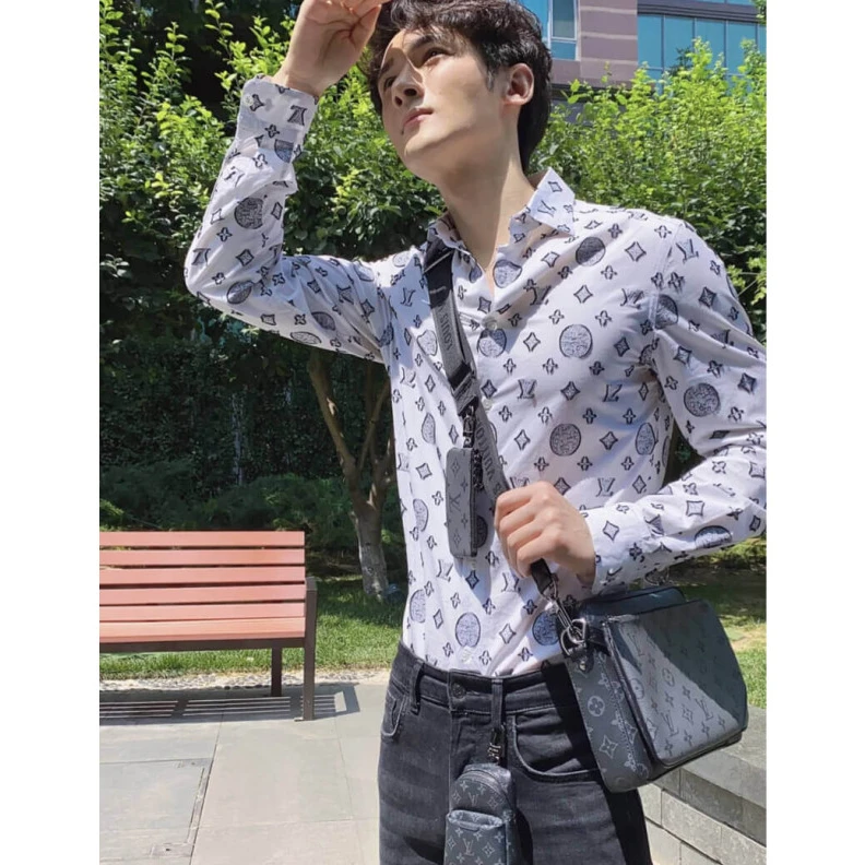 Top lv Monogram Louis Vuitton Monogram Eclipse Trio Messenger