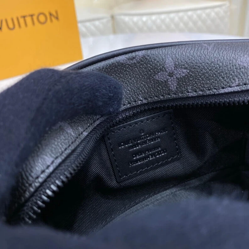 Replica bag Inside fl Louis Vuitton Monogram Eclipse With Floral Print Mini Soft Trunk