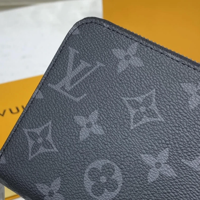 Replica bags lv 3 large g Louis Vuitton Monogram Eclipse Zippy Wallet