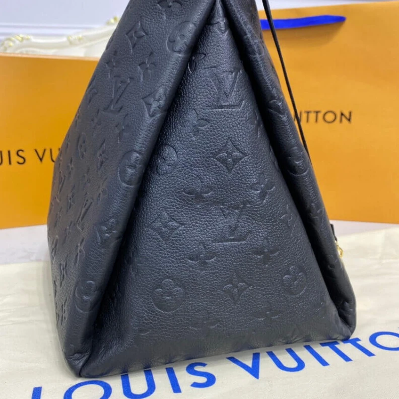 Lv belts replica Handle:Si LV Monogram Empreinte Artsy MM Black