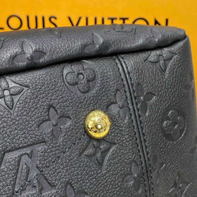 Lv belts replica Handle:Si LV Monogram Empreinte Artsy MM Black