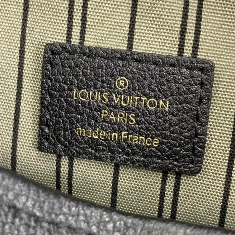 Lv belts replica Handle:Si LV Monogram Empreinte Artsy MM Black