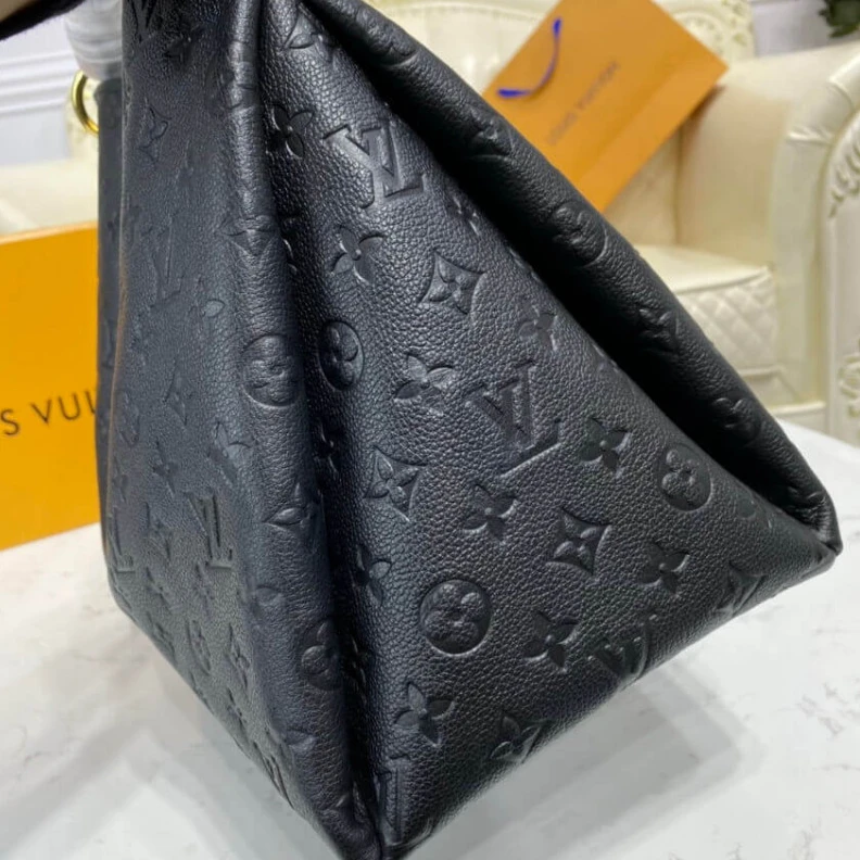 Replica bags lv Fashioned Louis Vuitton Monogram Empreinte Artsy MM Black