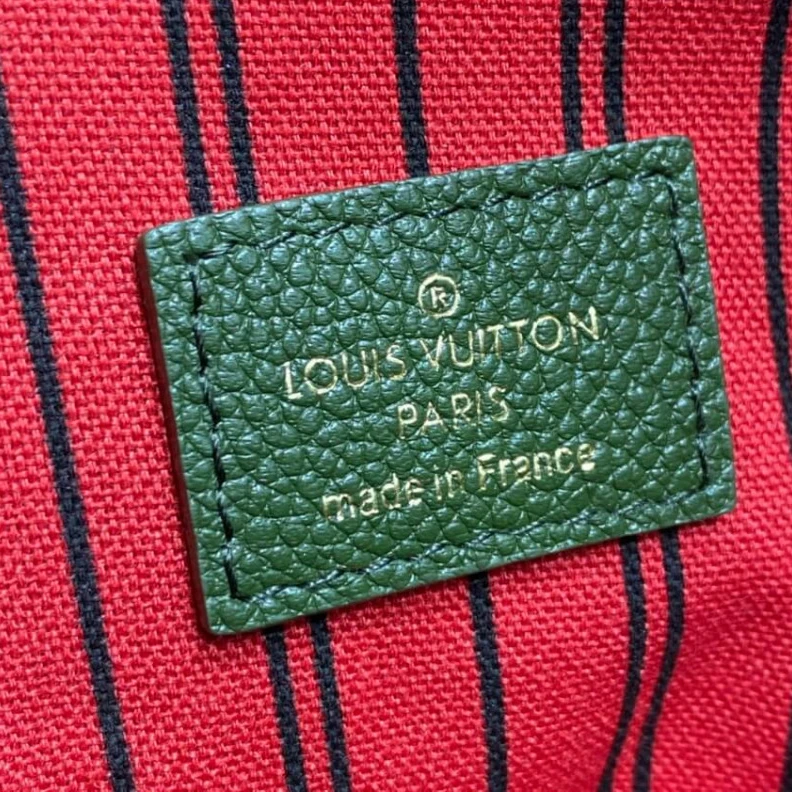Lv belts replica Handle:Si LV Monogram Empreinte Artsy MM Green