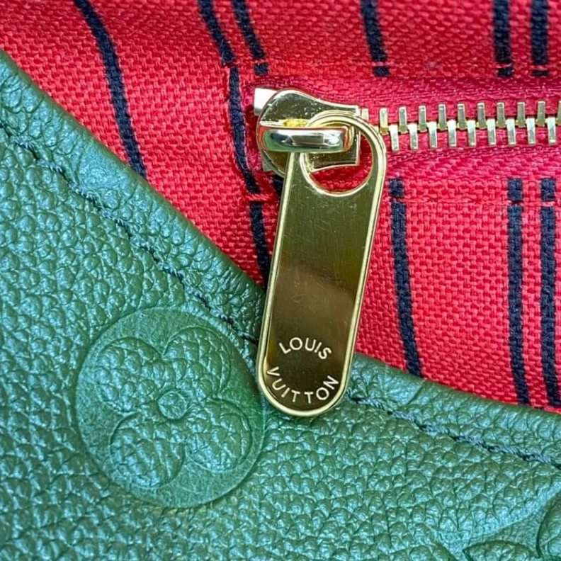 Lv belts replica Handle:Si LV Monogram Empreinte Artsy MM Green