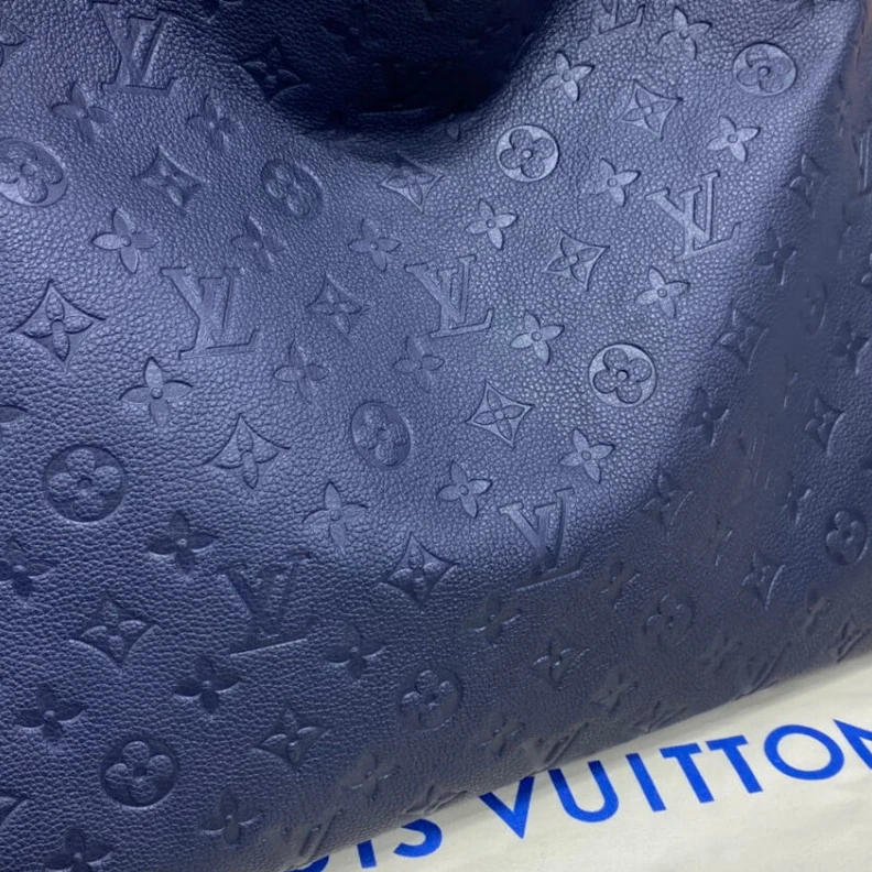 Replica bags lv 4 protect Louis Vuitton Monogram Empreinte Artsy MM Navy Blue
