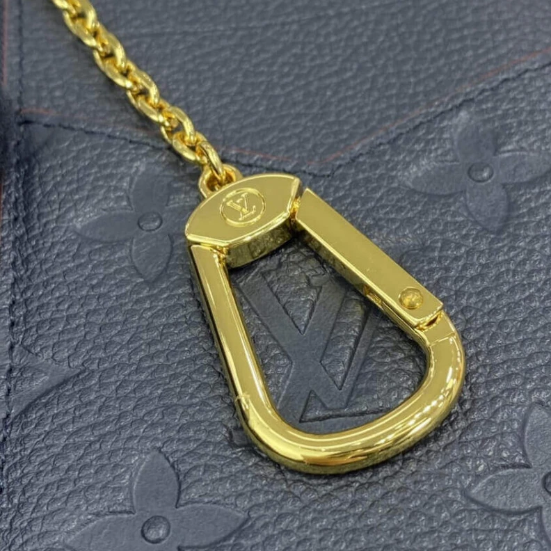 Mythick.ru 3 card sl Louis Vuitton Monogram Empreinte Card Holder Recto Verso Blue