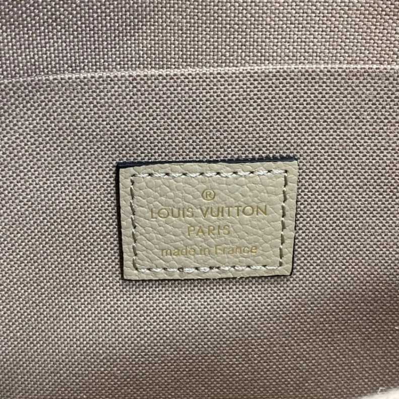 Replica bag Large com Louis Vuitton Monogram Empreinte Felicie Pochette Tourterelle