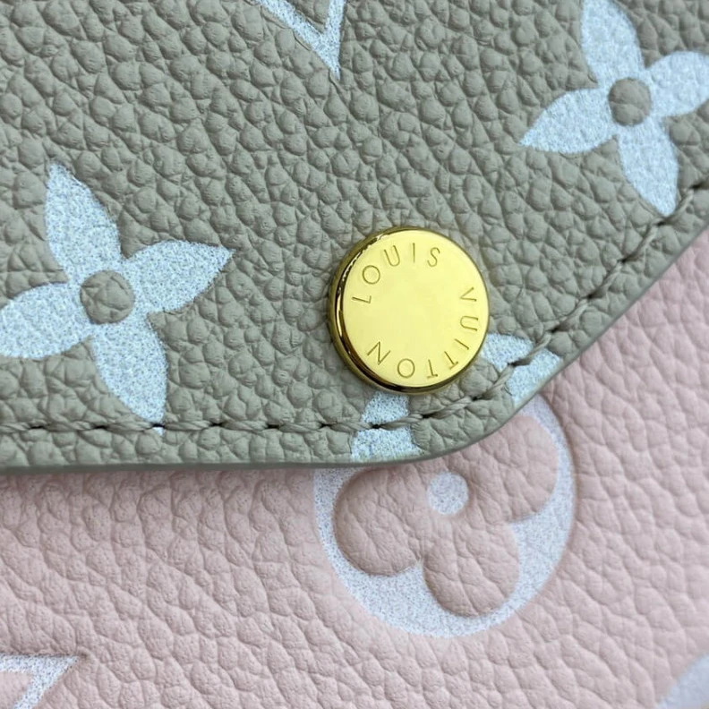 Replica bags lv Chain:Rem Louis Vuitton Monogram Empreinte Leather Felicie Pochette