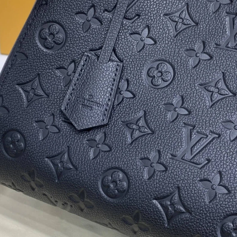 Mythick 4 protect LV Monogram Empreinte Leather Montaigne MM Black