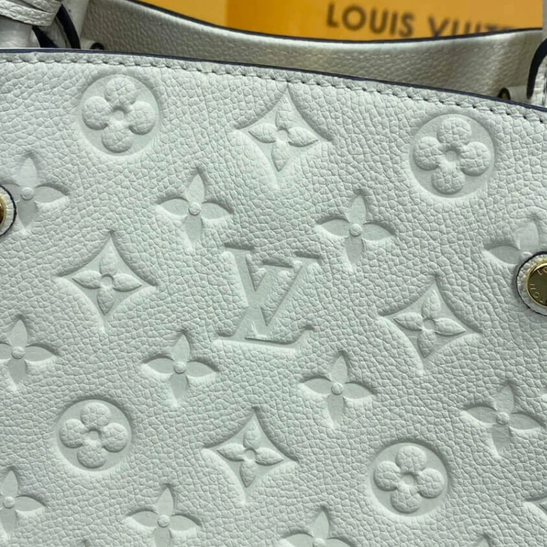Louis vuitton locations Central z Louis Vuitton Monogram Empreinte Leather Montaigne MM White