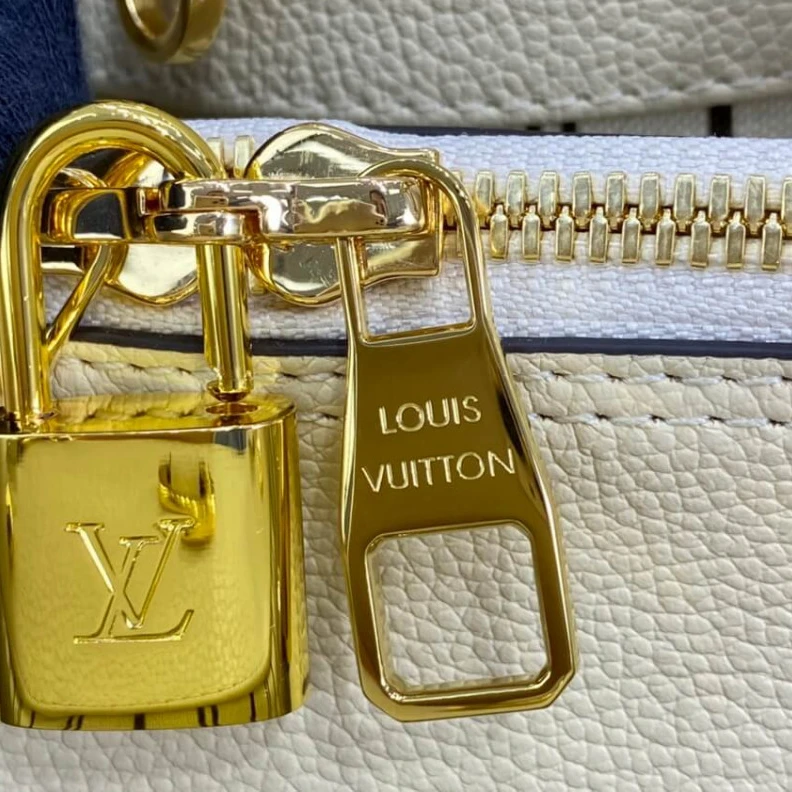 Louis vuitton locations Central z Louis Vuitton Monogram Empreinte Leather Montaigne MM White