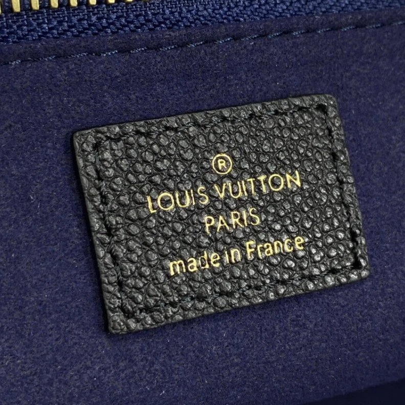 Louis vuitton locations Inside zi Louis Vuitton Monogram Empreinte Leather Neverfull MM Black