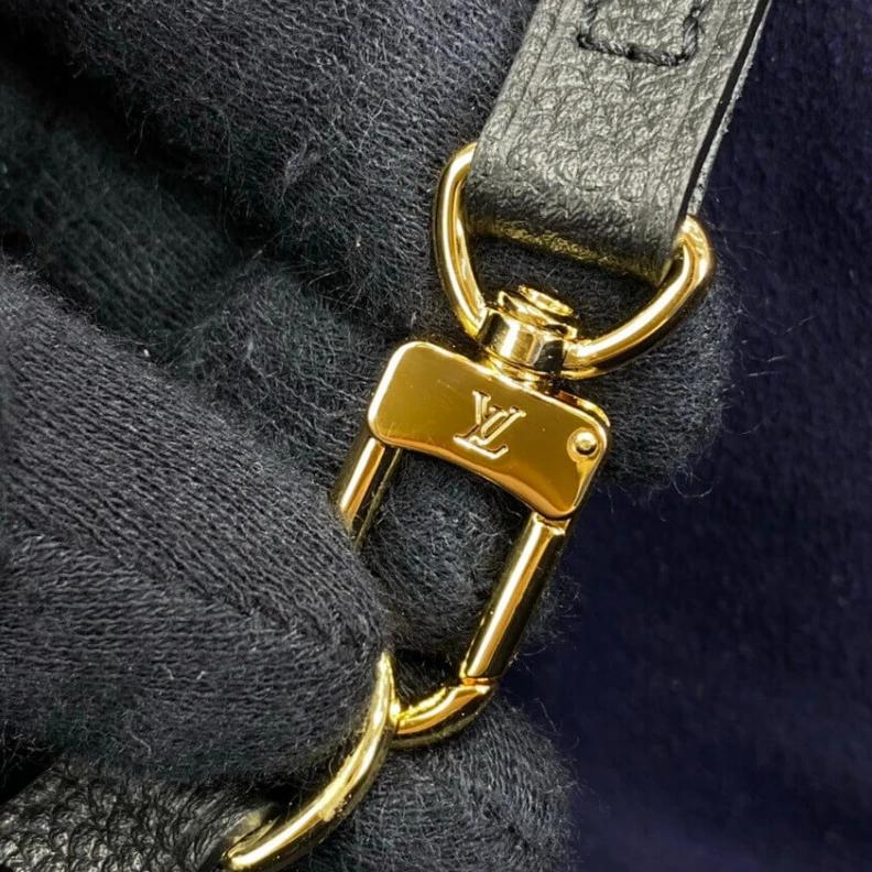 Louis vuitton locations Inside zi Louis Vuitton Monogram Empreinte Leather Neverfull MM Black