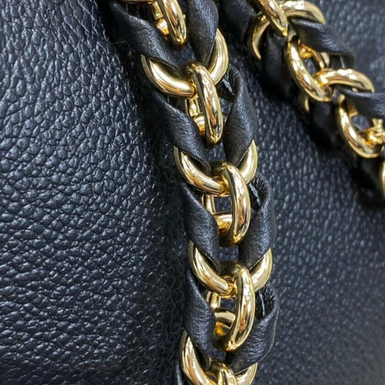 Louis vuitton locations Chain:Rem Louis Vuitton Monogram Empreinte Multi Pochette Accessoires Black