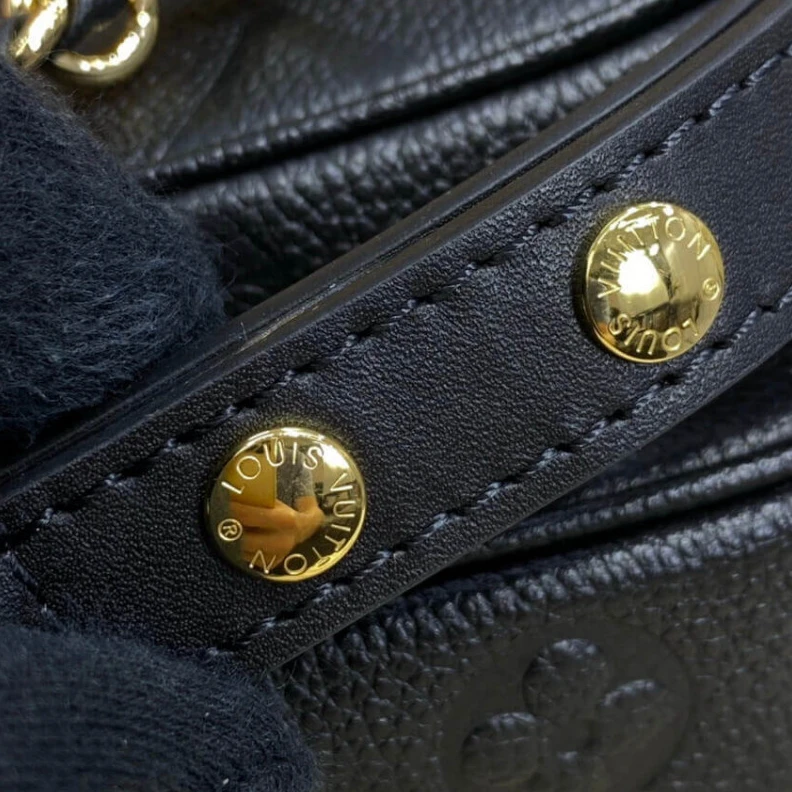 Louis vuitton locations Chain:Rem Louis Vuitton Monogram Empreinte Multi Pochette Accessoires Black