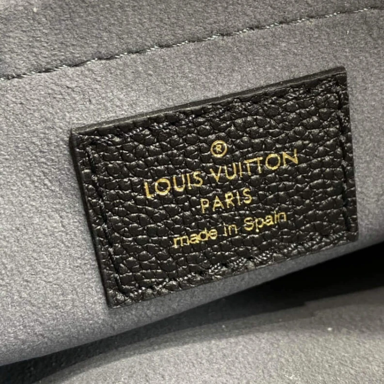 Louis vuitton locations Chain:Rem Louis Vuitton Monogram Empreinte Multi Pochette Accessoires Black