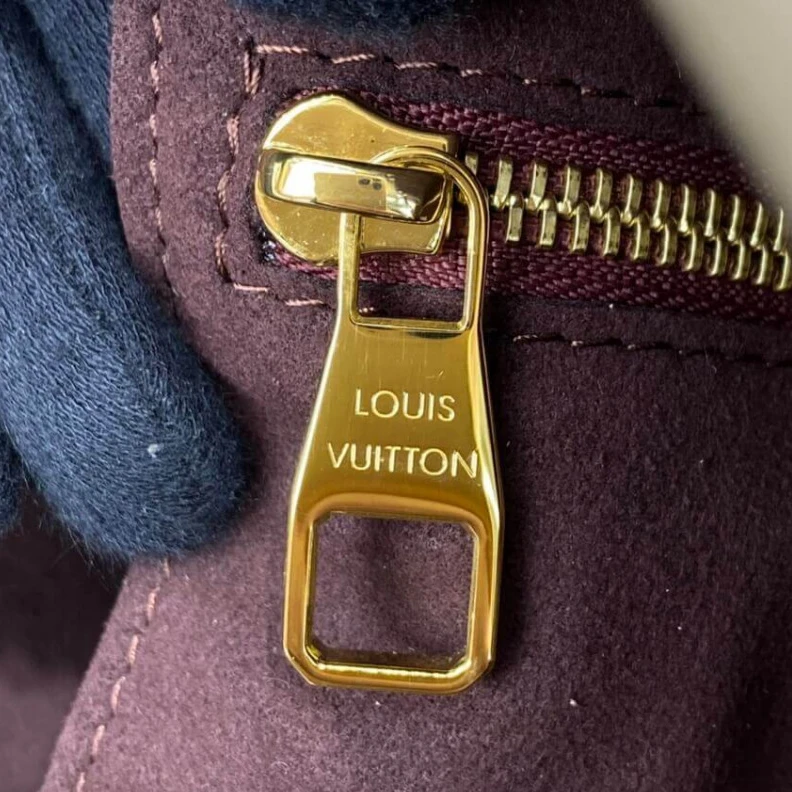 Top lv 4 side la Louis Vuitton Monogram Empreinte Neverfull MM Dune