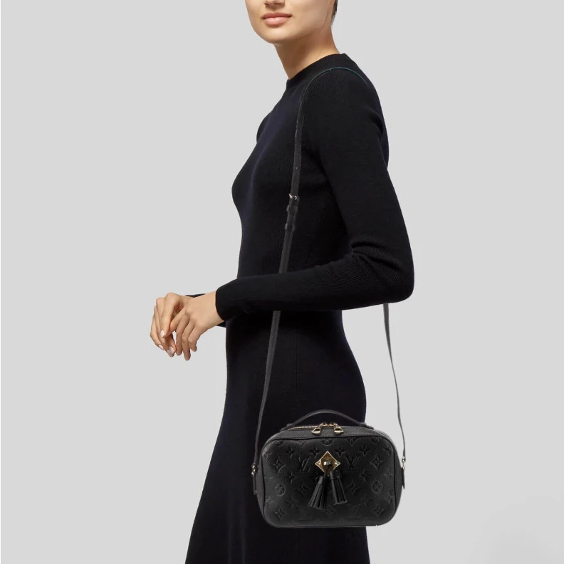 Replica bags Supple gr LV Monogram Empreinte Saintonge Bag