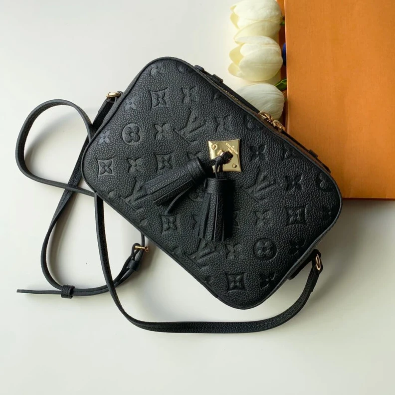 Replica bags Supple gr LV Monogram Empreinte Saintonge Bag