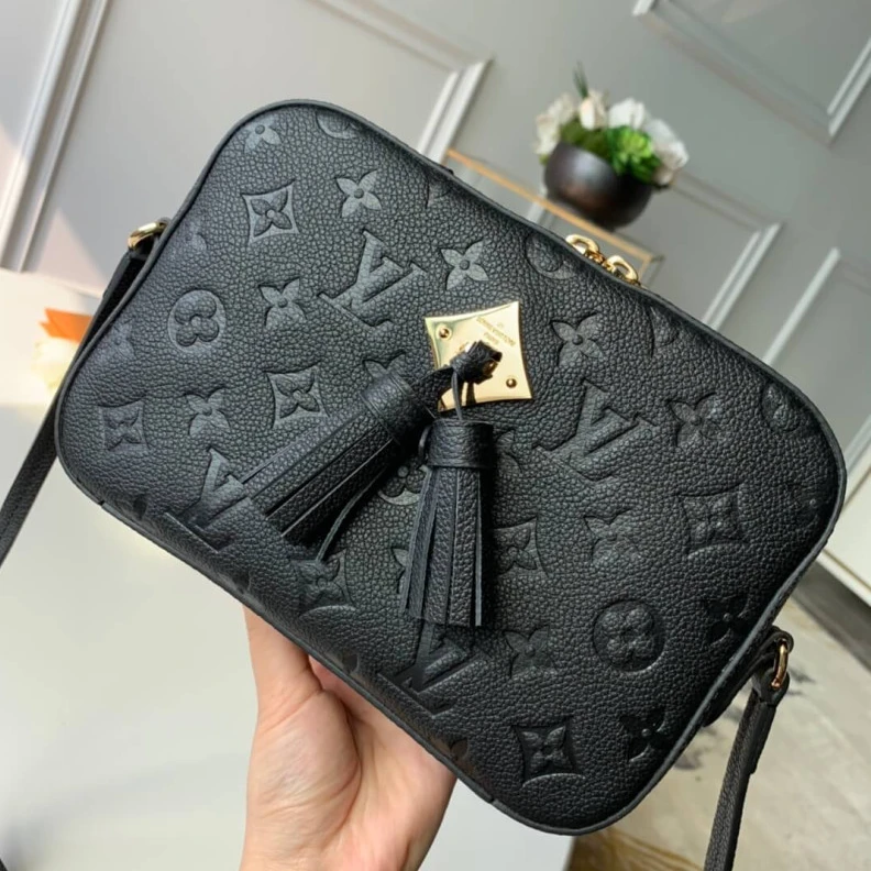 Replica bags Supple gr LV Monogram Empreinte Saintonge Bag