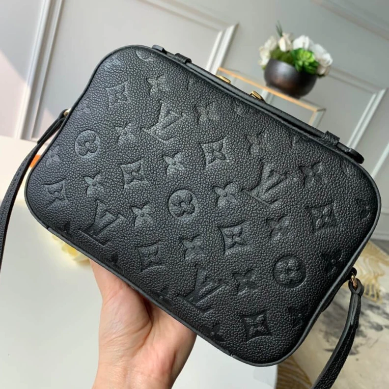 Replica bags Supple gr LV Monogram Empreinte Saintonge Bag