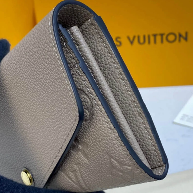 Lv belts replica 19 x 10 c Louis Vuitton Monogram Empreinte Sarah Wallet Touterelle