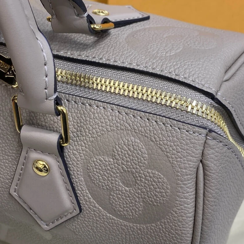 Mythick ru Inside fl Louis Vuitton Monogram Empreinte Speedy Bandouliere 25 Tourterelle