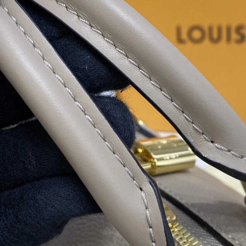 Mythick ru Inside fl Louis Vuitton Monogram Empreinte Speedy Bandouliere 25 Tourterelle
