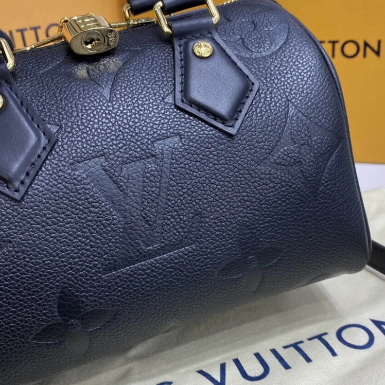 Mythick.ru Microfibe Louis Vuitton Monogram Empreinte Speedy Bandoulière 20 Black