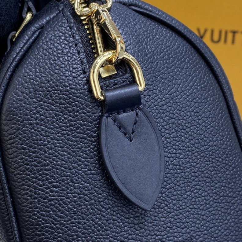 Mythick.ru Microfibe Louis Vuitton Monogram Empreinte Speedy Bandoulière 20 Black