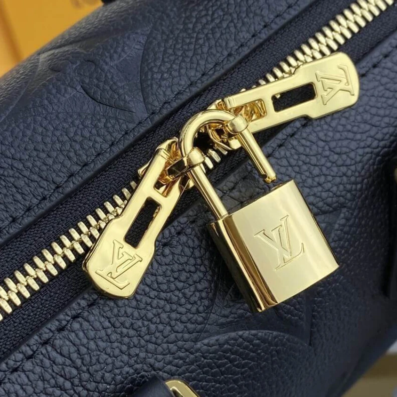 Mythick.ru Microfibe Louis Vuitton Monogram Empreinte Speedy Bandoulière 20 Black