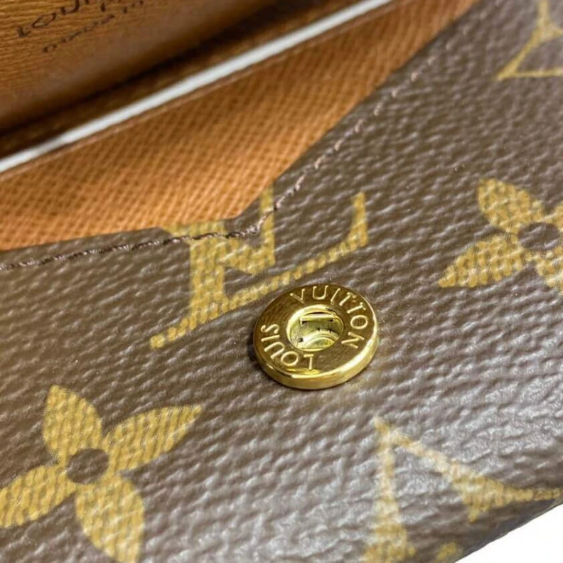 Replica bags lv Gusseted Louis Vuitton Monogram Envelope Business Card Holder