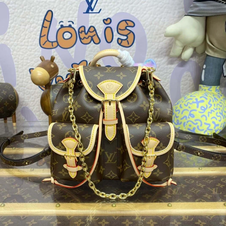 Replica bag Inside ba Louis Vuitton Monogram Excursion PM Backpack