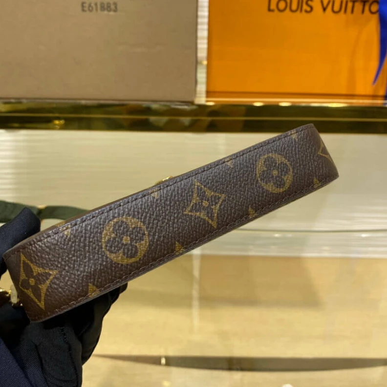 Top lv Inspired b LV Monogram Felicie Strap & Go