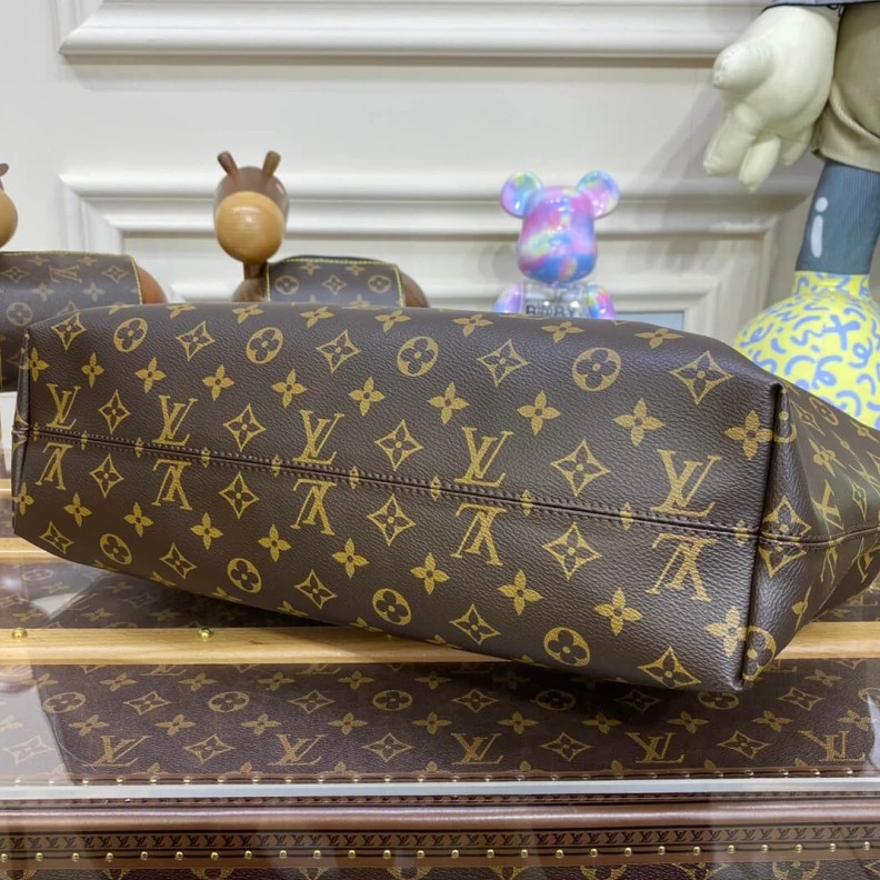 Replica bags Name tag LV Monogram Graceful MM Beige