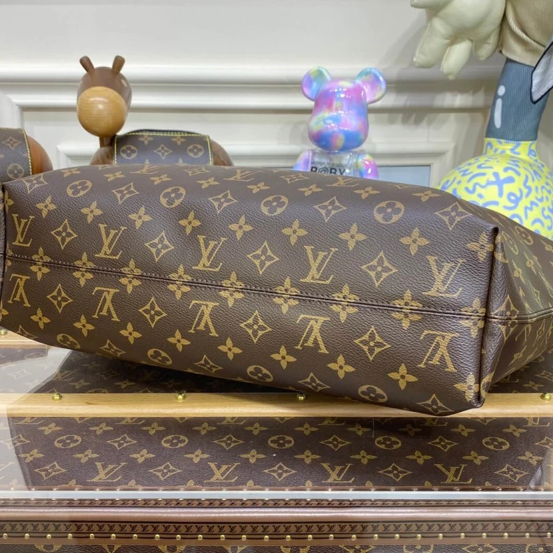 Louis vuitton locations Leather t LV Monogram Graceful MM Peony