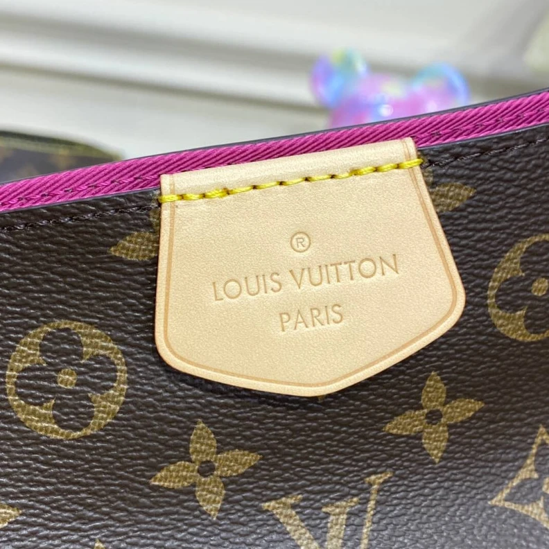 Louis vuitton locations Leather t LV Monogram Graceful MM Peony