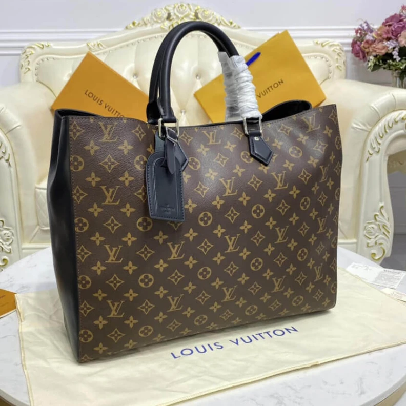 Mythick Silvercol Louis Vuitton Monogram Grand Sac