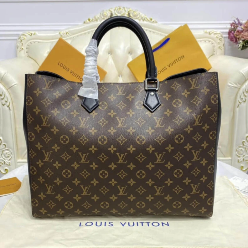 Mythick Silvercol Louis Vuitton Monogram Grand Sac