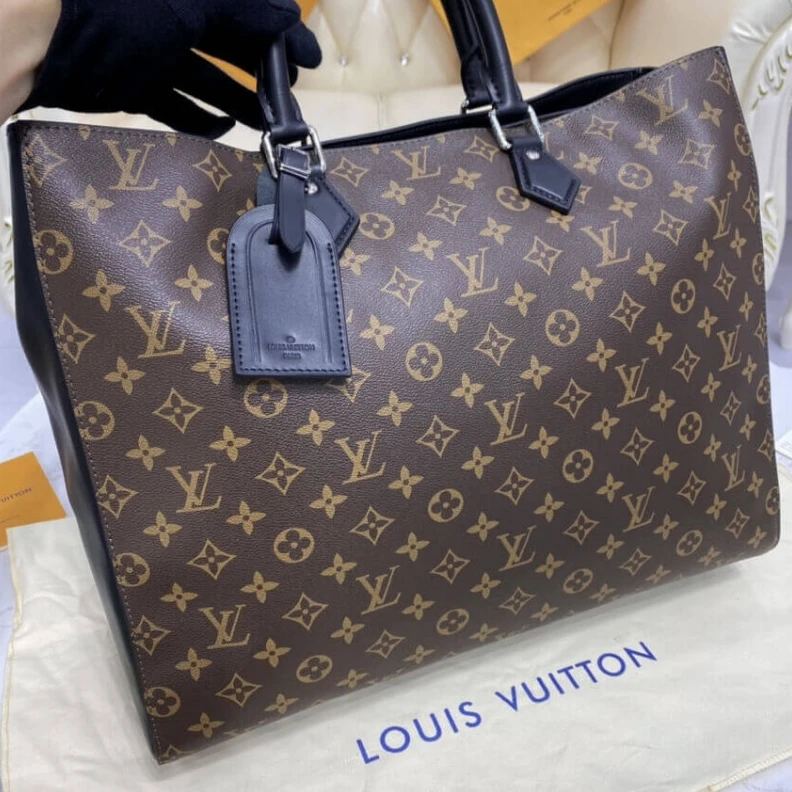 Mythick Silvercol Louis Vuitton Monogram Grand Sac
