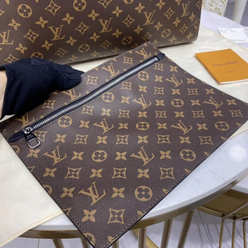 Mythick Silvercol Louis Vuitton Monogram Grand Sac
