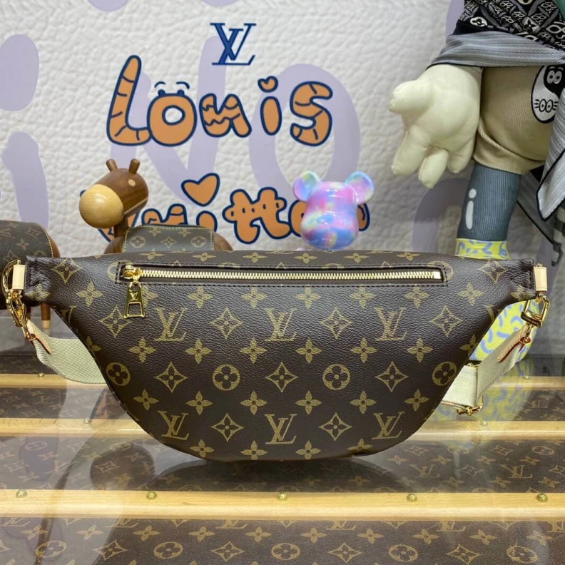 Replica bags lv Goldcolor Louis Vuitton Monogram High Rise Bumbag