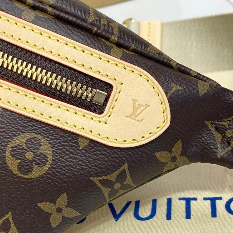 Replica bags lv Goldcolor Louis Vuitton Monogram High Rise Bumbag