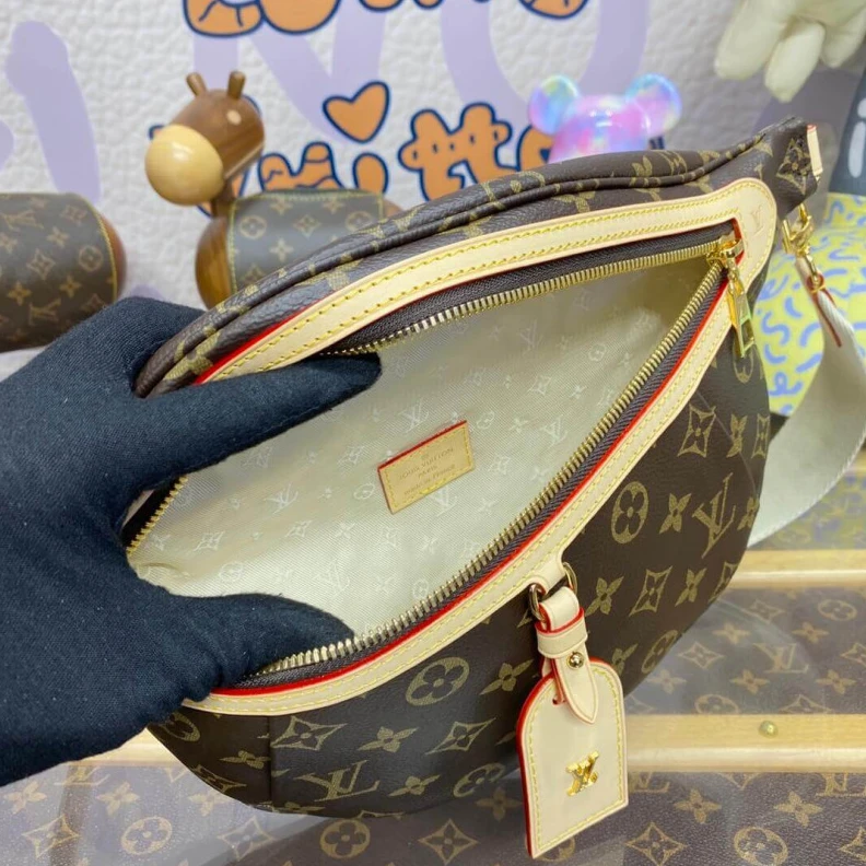 Replica bags lv Goldcolor Louis Vuitton Monogram High Rise Bumbag