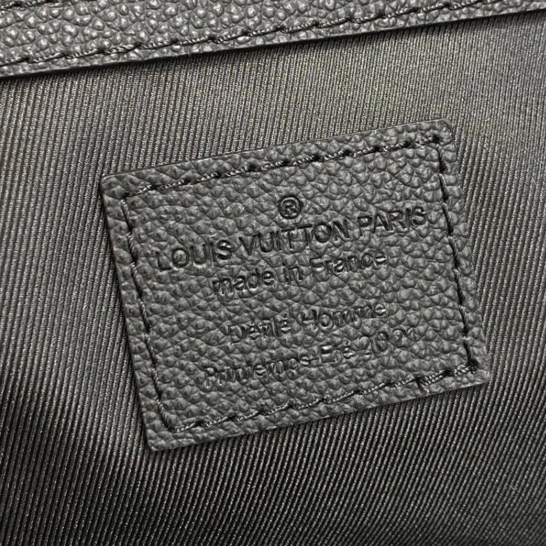 Replica bags 50.0 x 29 Louis Vuitton Monogram Leather Keepall Bandoulière 50 Black