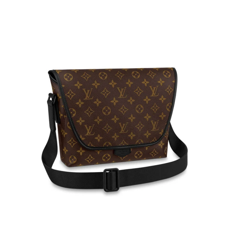 Inside fl Louis Vuitton Monogram Magnetic Messenger